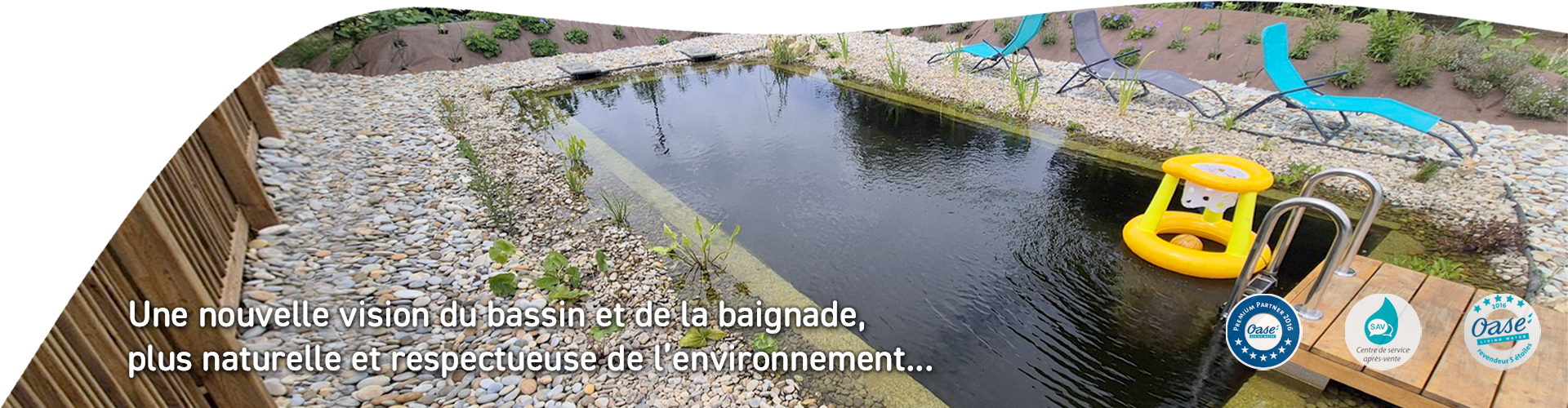 Slider réalisation baignade bio