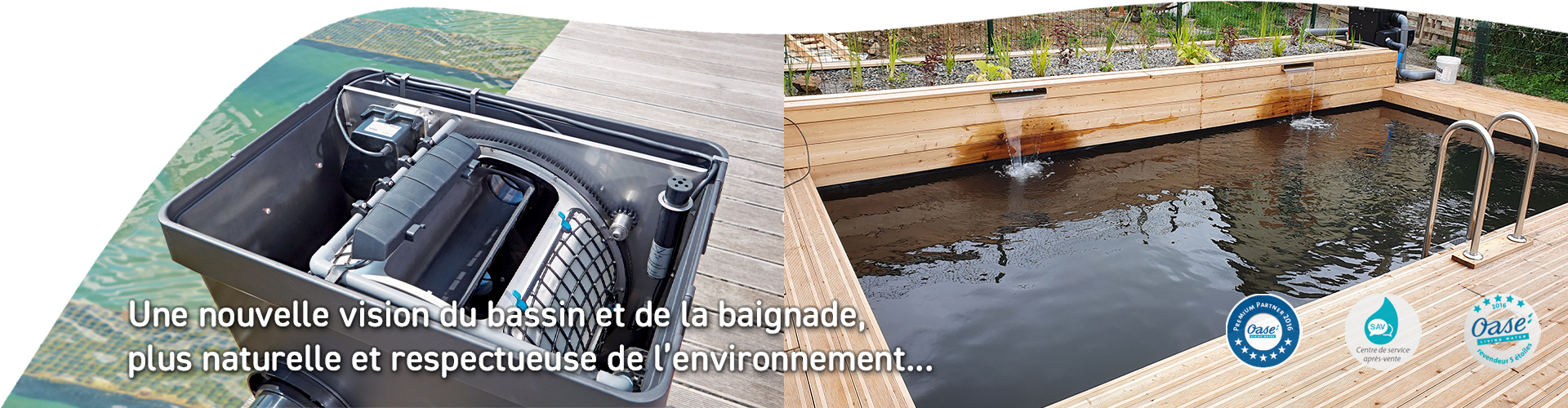 Slider filtre piscine écologique