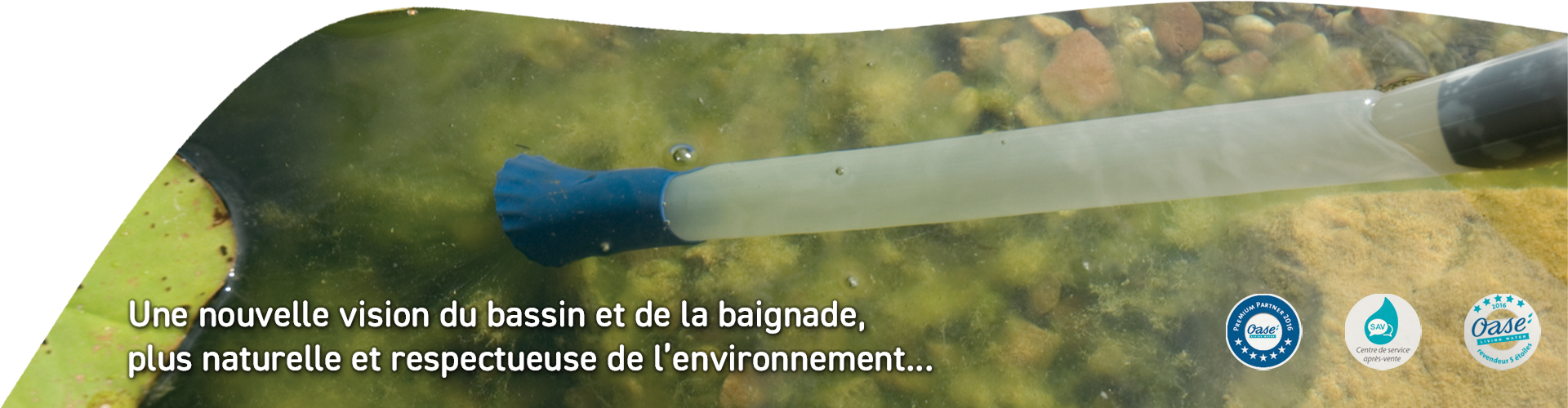 Slider hivernage bassin