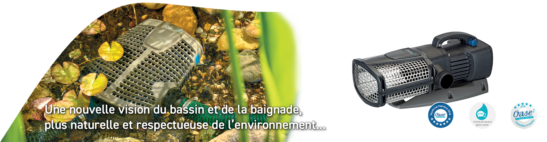 Slider pompe bassin et piscine