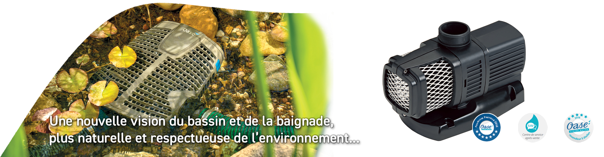 Slider pompe bassin et piscine