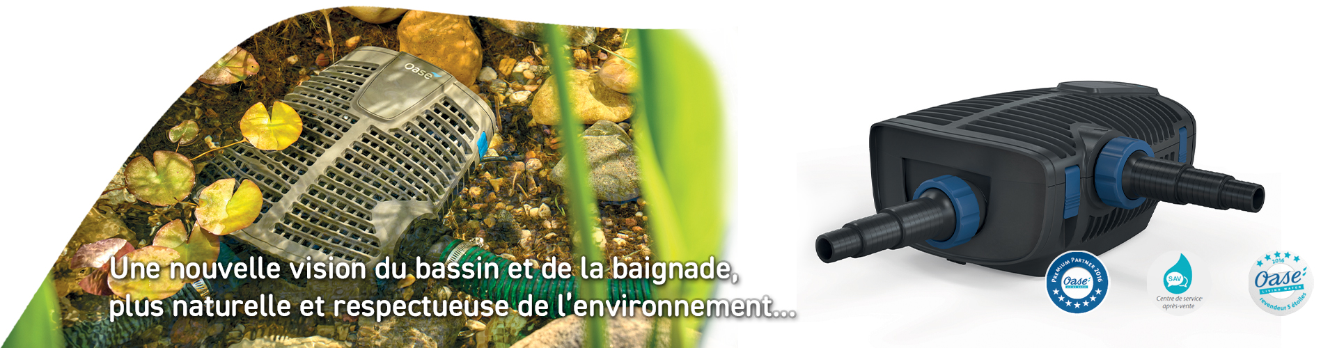 Slider pompe bassin et piscine