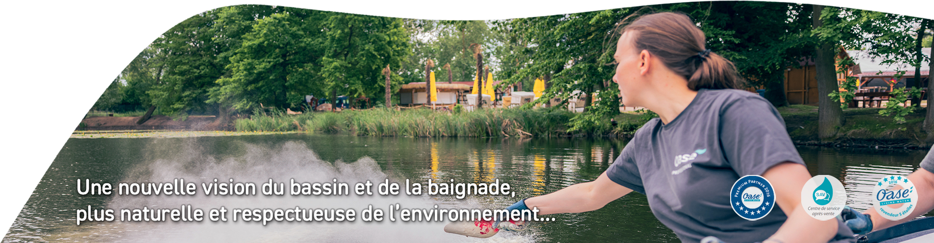 Slider traitement plan d'eau